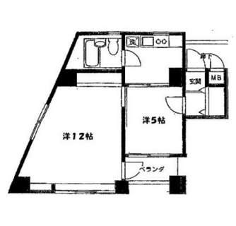 東京都文京区本郷３丁目 賃貸マンション 2K