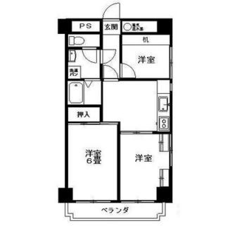 東京都文京区湯島１丁目 賃貸マンション 3DK