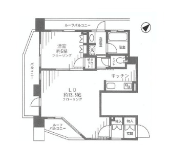 東京都文京区本郷３丁目 賃貸マンション 1LDK